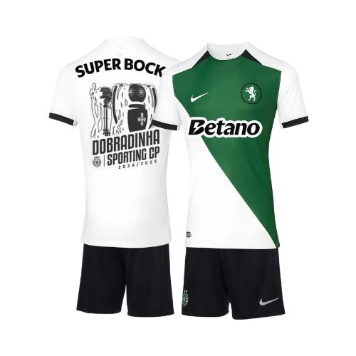 Kit de Niño - Sporting Edición Especial "Stromp" 24/25 - Edición Doblete