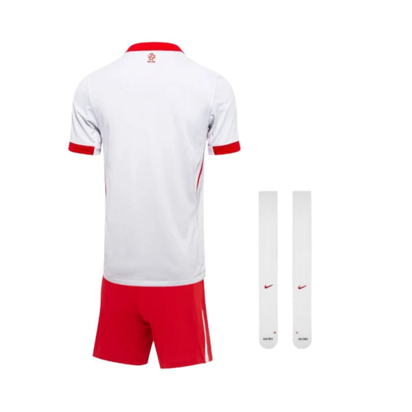 Kit de Niño - Polonia Principal 24/25 - Euro 2024