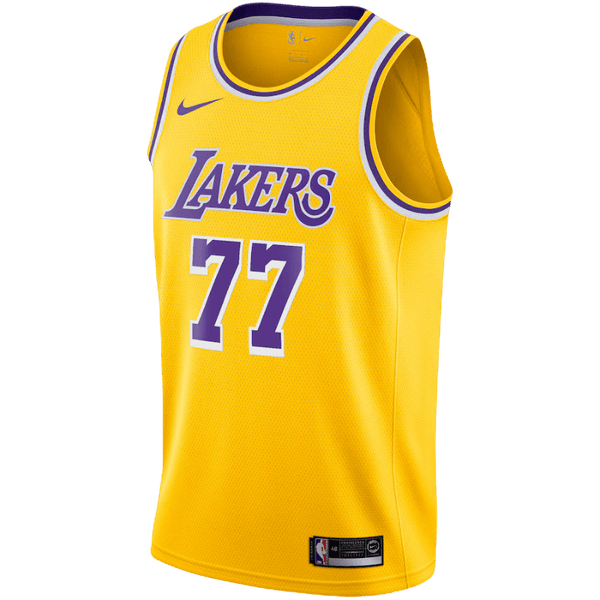 Camiseta Los Angeles Lakers Nike Icon Edition - Dorado