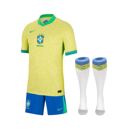 Kit de Niño - Brasil Principal 24/25 - Copa América 2024