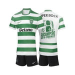Kit de Niño - Sporting Principal 25/26 - Edición Bicampeón