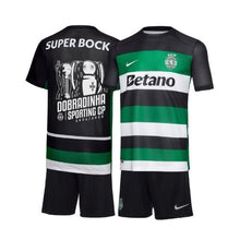 Kit de Niño - Sporting Principal 24/25 - Edición Doblete