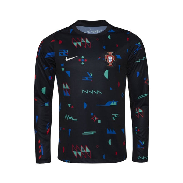 Portugal Calentamiento 24/25 - Manga Larga - Euro 2024