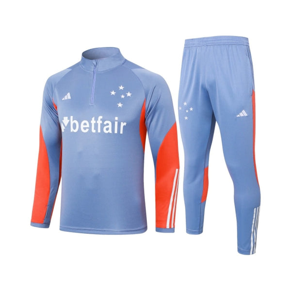 Cruzeiro 24/25 - Conjunto de Entrenamiento - 1/2 Zip
