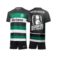 Kit de Niño - Sporting Principal 24/25 - Edición Bicampeón