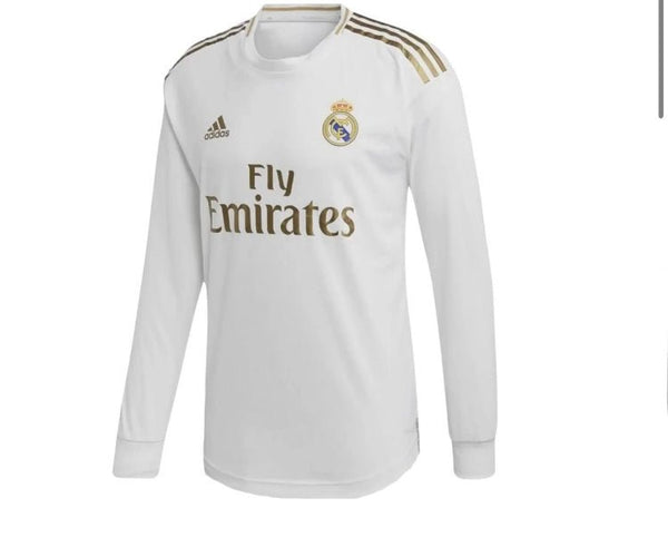 Real Madrid Principal 19/20 - Manga Larga Kit Niño