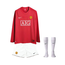 Kit de Niño - Manchester United Principal 07/08 - Manga Larga