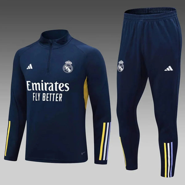 Real Madrid 24/25 - Conjunto de Entrenamiento - 1/2 Zip